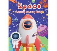 Space coloring Book: My first book coloring space