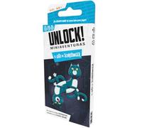 Space Cowboys Unlock ! Mini Aventures Le Chat de Schrödinger - Jeu de Cartes d'évasion - 10 Ans - De 1 à 6 Joueurs - 30 à 45 Minutes par Partie - Espagnol