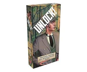 Space Cowboys, Unlock! - Sherlock Holmes : Le Fil écarlate - Jeu Familial - Jeu de Puzzle - 1 à 6 Joueurs - À partir de 10 Ans et Plus - 60 Minutes - Allemand
