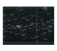 Space CSM-TEC Apollo 11 Star Chart Map Galaxy Unframed Wall Art Print Poster Home Decor Premium Espace Étoile Carte Mur Affiche Accueil Déco