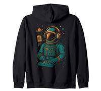 Space DJ Astronaute Cosmic Music Vibes Sweat à Capuche