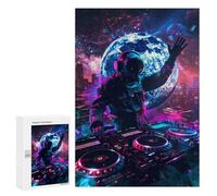 Space DJ Mixing Beats Puzzle 1000 Pièces Educa Jouet en Bois Cadeau Unique Décoration Intérieure Jeu Éducatif Challenge Toy Adultes Et Enfants À Partir De 14 Ans 300 PCS