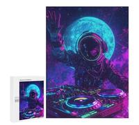 Space DJ Mixing Music Puzzle 1000 Pièces Educa Jouet en Bois Cadeau Unique Décoration Intérieure Jeu Éducatif Challenge Toy Adultes Et Enfants À Partir De 14 Ans 500 PCS