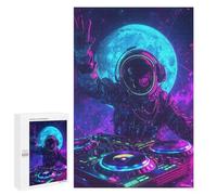 Space DJ Mixing Music Puzzle 1000 Pièces Educa Jouet en Bois Cadeau Unique Décoration Intérieure Jeu Éducatif Challenge Toy Adultes Et Enfants À Partir De 14 Ans 1000 PCS