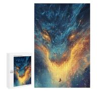 Space Dragon Encounter Puzzle 1000 Pièces Educa Jouet en Bois Cadeau Unique Décoration Intérieure Jeu Éducatif Challenge Toy Adultes Et Enfants À Partir De 14 Ans 1000 PCS