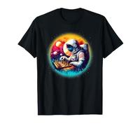 Space Exploration Cosmonaute Space Man Astronaute d'échecs T-Shirt