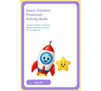 Space Explorer Preschool Activity Book