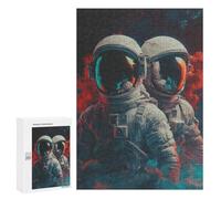 Space Explorers Astronauts in Action Puzzle 1000 Pièces Educa Jouet en Bois Cadeau Unique Décoration Intérieure Jeu Éducatif Challenge Toy Adultes Et Enfants À Partir De 14 Ans 300 PCS