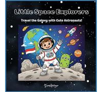 Space Explorers: Fun Outer Space Coloring Book for Kids Ages 4-8: A Cute Adventure Through Planets, Rockets, and Astronauts - Easy and Adorable Coloring Pages for Boys and Girls