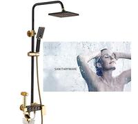 Space Fauceau d'aluminium Buse pressurisée dans Le Mur, Jeu de Douche Portable Multifonctionnel