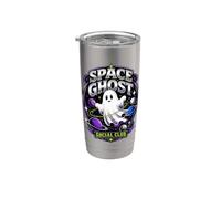 Space Ghost Social Club Halloween Gobelet isotherme en acier inoxydable double paroi