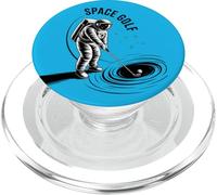 Space Golf Astronaute Cosmique Sports Art PopSockets PopGrip pour MagSafe