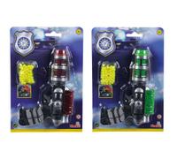 Simba 108022557 - Pistolet Spatial avec munitions, tri, Un Seul Article est livré, 100 Boules, 18 cm, Arme Jouet, à partir de 3 Ans