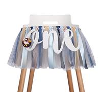 Space Highchair Banner for Baby - First Trip Around the Sun Birthday Decorations, High Chair Fabric Garland, 1st Trip Around the Sun Birthday Decorations, Handmade