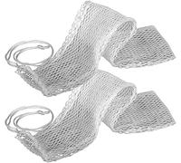Space Home - Lot de 4 Filets Réutilisables pour Légumineuses, Fruits et Légumes - Filets de Cuisson Pois Chiches - 2 kg - Mailles Fines - Sacs de Cuisine - 4 Mailles de Cuisson 2kg