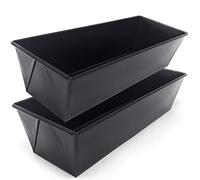 Space Home - Moule à Pain et à Brioche Rectangulaire 30 cm - Moule à Cake et à Gâteau en Acier au Carbone Antiadhésif, Idéal pour Pâtisserie et Boulangerie Maison