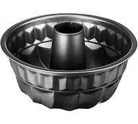 Space Home - Moule à Savarin - Moule à Ciambella - Moule à Gâteaux - Revêtement Antiadhésif - Acier au Carbone - 22 cm