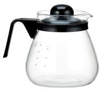 Space Home - Pichet pour Micro-ondes - Carafe à Café en Verre - Verseuse en Verre avec Couvercle - Théière Thermique - Verseuse à Café - Carafe Melita - Pichet pour Lait et Thé