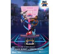 Space Jam 2 Bugs Bunny + LeBron James D-Stage Figurine Statue BEAST KINGDOM
