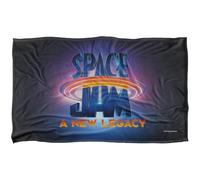 Space Jam 2 Space Jam Movie Logo Plaid Ultra Doux au Toucher Soyeux - 91 x 147 cm