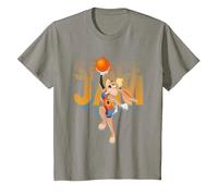 Space Jam A New Legacy Lola Shoots Fade T-Shirt, Enfant, Ardoise, 3 Ans