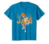 Space Jam A New Legacy Lola Shoots Fade T-Shirt, Enfant, Saphir, 4 Ans