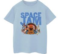 Space Jam : A New Legacy - T-shirt pour fille "Tune Squad" BI51209 (128) (Bleu bébé)