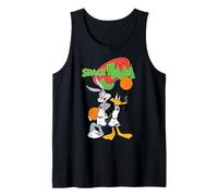 Space Jam Looney Tunes Bugs Daffy Basketball Heroes Classic Débardeur