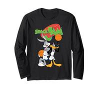 Space Jam Looney Tunes Bugs Daffy Basketball Heroes Classic Manche Longue
