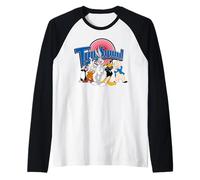 Space Jam Looney Tunes Bugs Daffy Porky Classic Sylvestre Manche Raglan