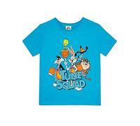 SPACE JAM T-Shirt Garçon Bugs Bunny Bleu 9-11 Ans