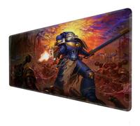 Space Marine Corps Gaming Mouse Pad, MousePad XXL - Large GamingMousePad - Seam Edge - Base non slip - Suitable for GamingMousePad, Office, Computer Keyboard Pad, War