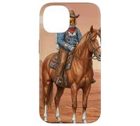 Space Mars Cowboy Adventure Western Science-Fiction Art Coque pour iPhone 14