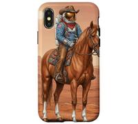 Space Mars Cowboy Adventure Western Science-Fiction Art Coque pour iPhone X/XS