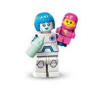 Space Nanny (Nurse Android), figurines Lego série 26 espace (Series 26 Space), figurine à collectionner, ensemble complet avec support et accessoires, (col26-6)