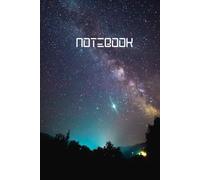 Space Notebook: Galaxy notebook, perfect for home, school and office