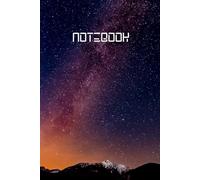 Space Notebook: Galaxy notebook, perfect for home, school and office