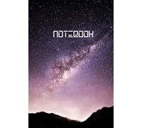 Space Notebook: Galaxy notebook, perfect for home, school and office