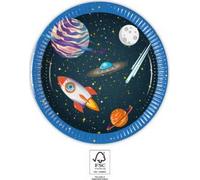 Space Party 8 petites assiettes
