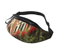 Space Planets Sac banane Sport Casual Réglable Unisexe Randonnée Course Cyclisme, Superbe Italie, Taglia Unica