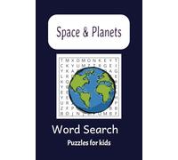 Space & Planets Word Search for Kids: Word Searches with Easy to Read, Print about spaces, Explore Planets, Stars, and the Solar System and More | 6x9 ... Holidays, Fun with Knowledge best for Kids.,