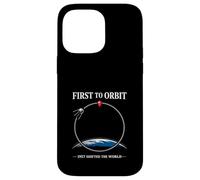 Space Race Cold War Spoutnik Cosmonaute Rocket History Coque pour iPhone 14 Pro Max
