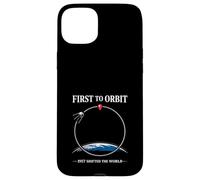 Space Race Cold War Spoutnik Cosmonaute Rocket History Coque pour iPhone 15 Plus