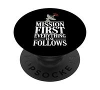 Space Race Cold War Spoutnik Cosmonaute Rocket History PopSockets PopGrip Adhésif