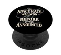 Space Race Cold War Spoutnik Cosmonaute Rocket History PopSockets PopGrip Adhésif