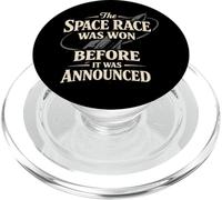 Space Race Cold War Spoutnik Cosmonaute Rocket History PopSockets PopGrip pour MagSafe