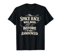 Space Race Cold War Spoutnik Cosmonaute Rocket History T-Shirt