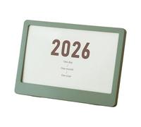 Space Saving Desk Calendar Organiser With Photo Frame Adjustable Viewing Plastic Construction 2026 Multifunctional Desk Calendar