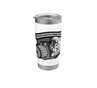 Space Shuttle Door Gunner Gobelet isotherme en acier inoxydable double paroi