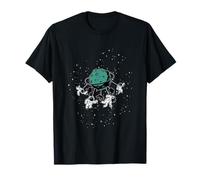 Space Spaceman Planète Carrousel Astronaute T-Shirt